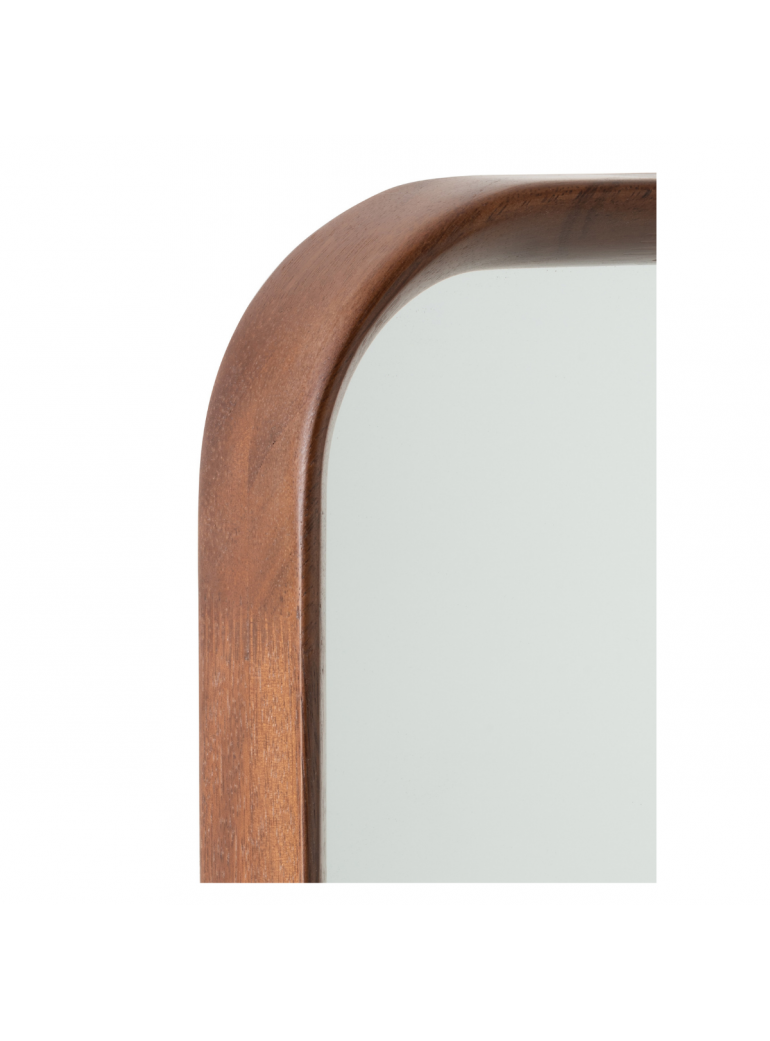 miroir en bois rectangulaire