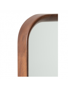 miroir en bois rectangulaire