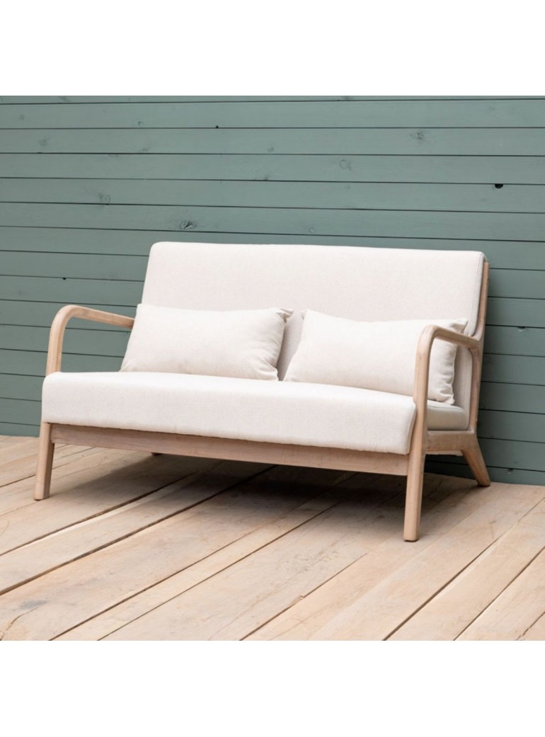 Canapé pour studio blanc en bois
