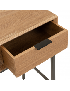 Console d'entrée en bois avec tiroirs